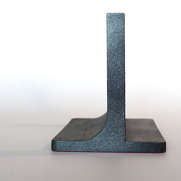 Support pour Vitrail de 20 cm de large “Noir métallisé” (Produit fait main)